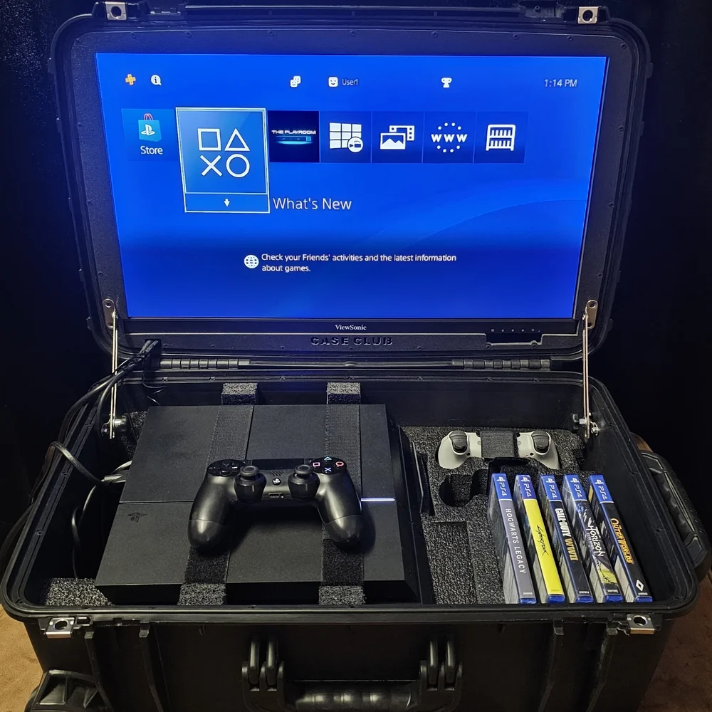 PS4 Pro COMPLETE Portable Gaming Setup